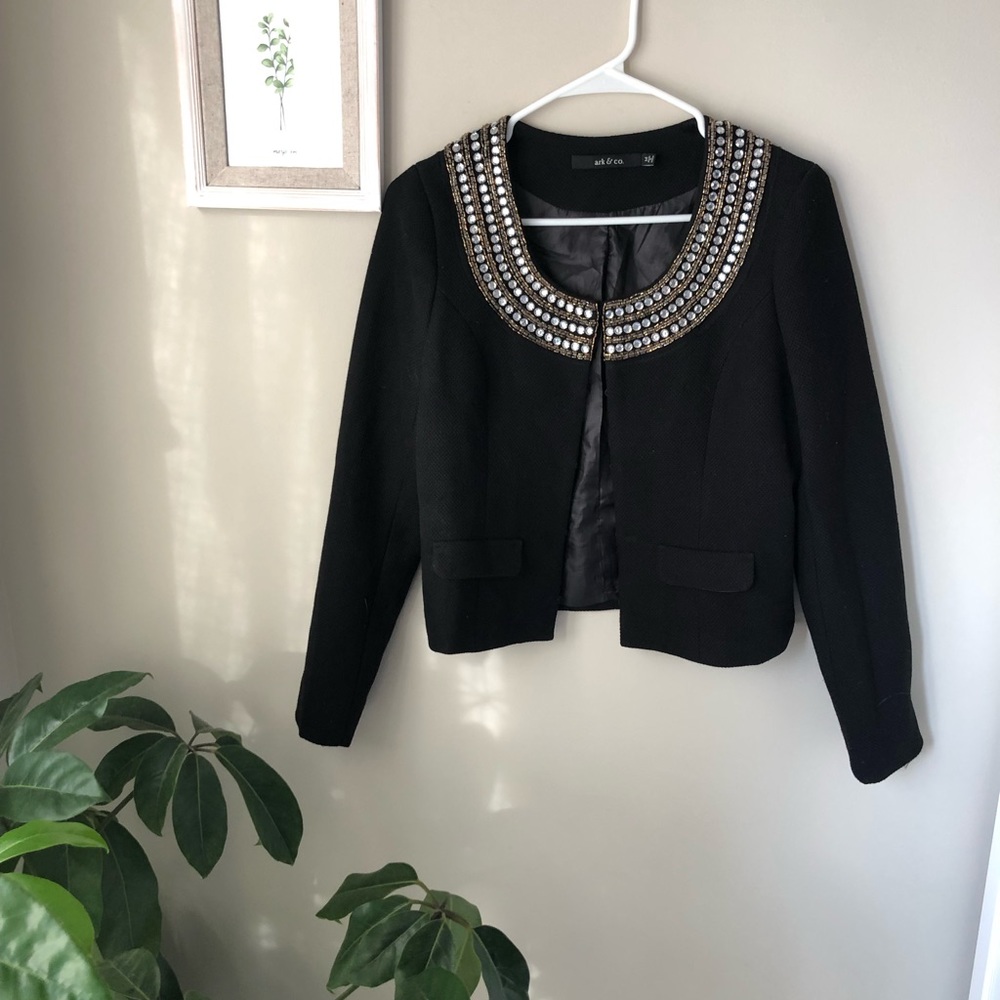 Ark & co. Beaded Blazer